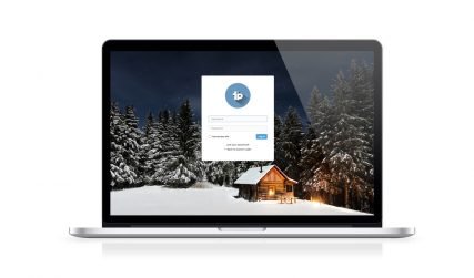 WIP C-Login, free WordPress login page.