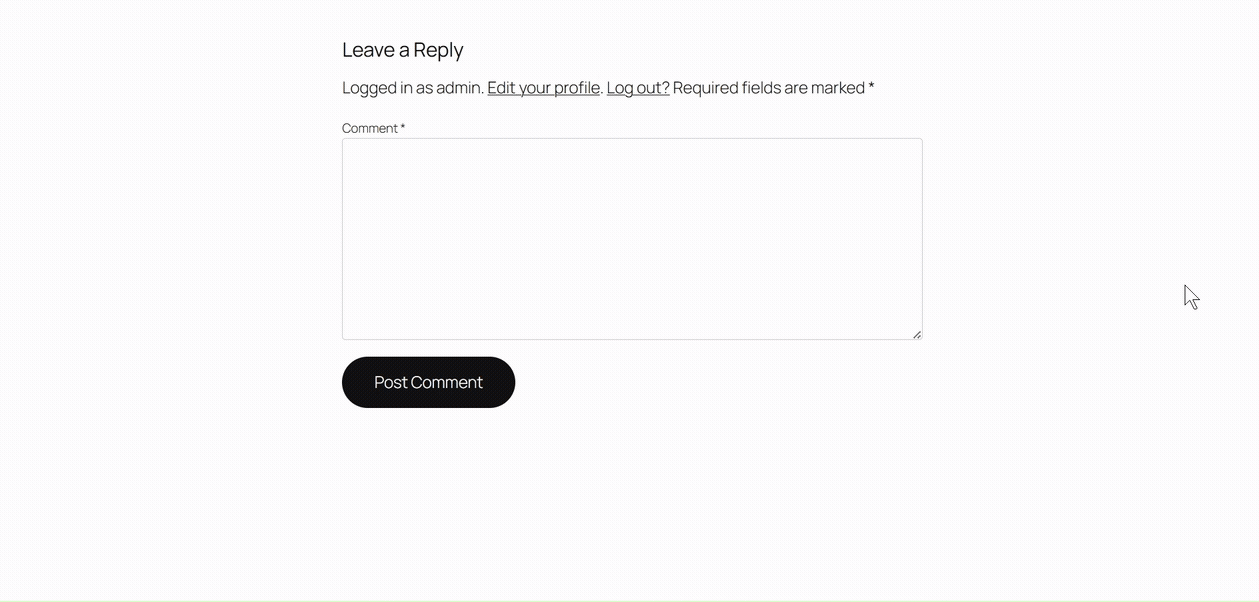 Floating navigation
